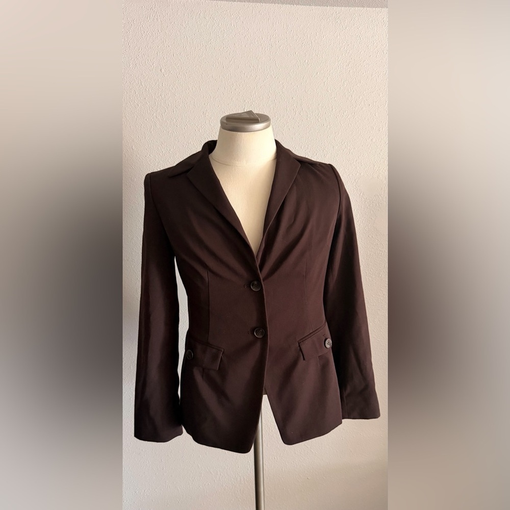 Anne Klein Espresso Women's Blazer Size 6